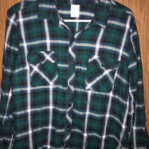 Green flannel